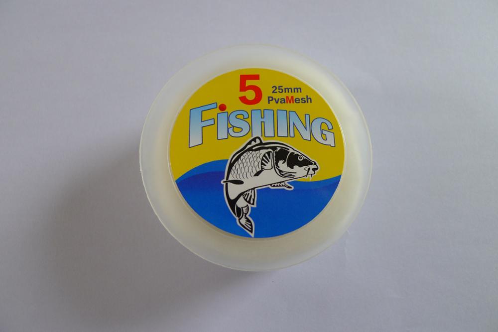 Goture PVA filet de pêche carpe pêche longue coulée filet d'appâtage 5M maille étroite instantanée fondu Net mangeoire accessoires de pêche attirail: M