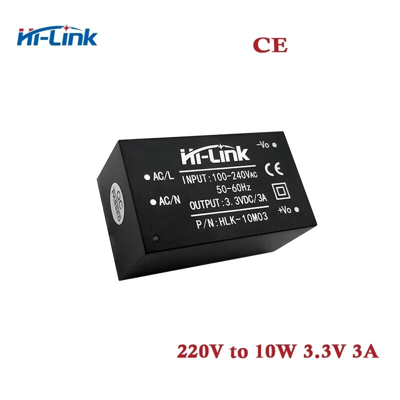 Hi-Link Hlk 3.3V Ac Dc Voeding HLK-10M03 3.3V 10W 3A Uitgang Met Ce/rohs