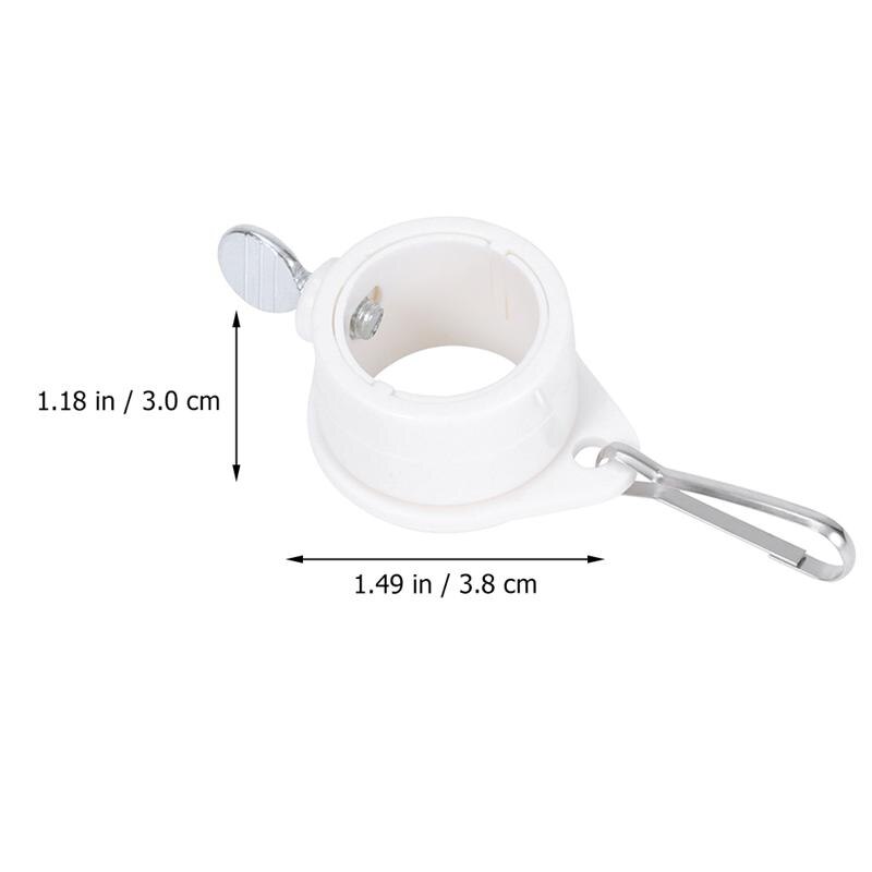 4Pcs 1 Inch Premium Flag Pole Parts Flagpole Mounting Rings Flag Fasteners Flag Pole Rings Flag Accessories Garden Flagpole Flag