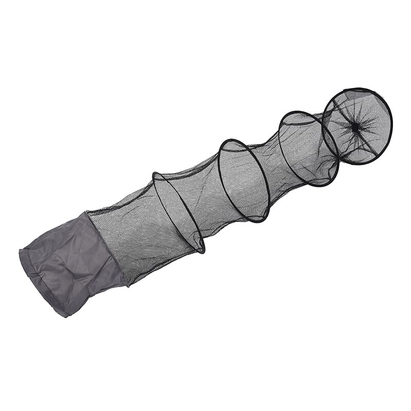1.5M sieć na ryby klatka wędkarska pielęgnacja l 5 warstw składana czarna