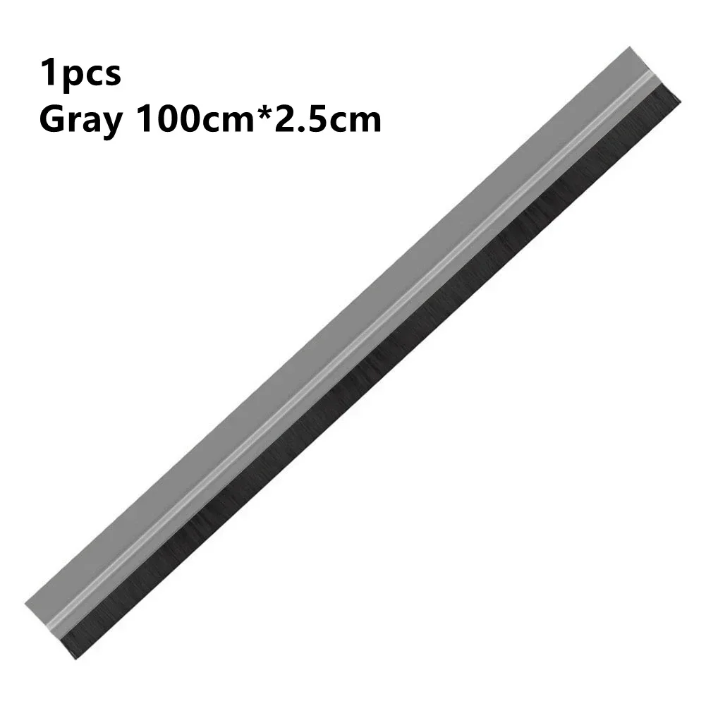 Door Window Sealing Strips Sound-Proof Foam Weatherstrip Noise Insulation Draft Excluder Bottom Seal Strip Blocker Wind Guard: Black & White