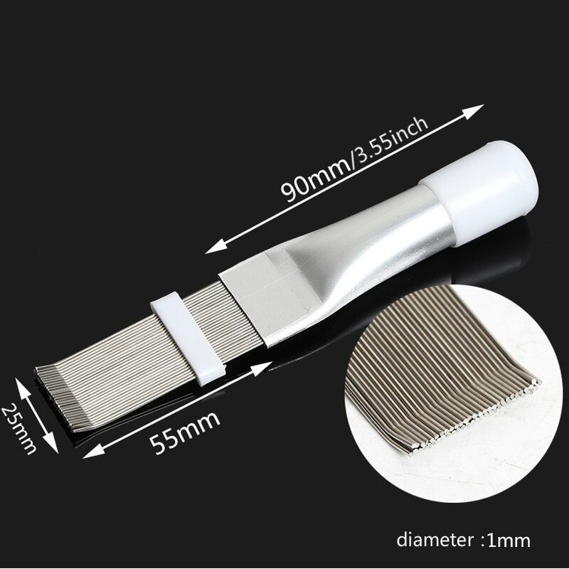 Comb Stainless Steel Fin Comb Brush For Air Conditioner Blade Cooling Straightening Cleaning Tool Repair Tools