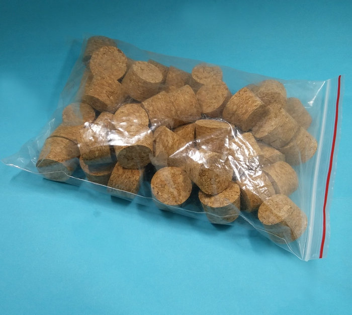 50pcs DIA.20mm Wooden cork stopper suitable for different sizes test tubes