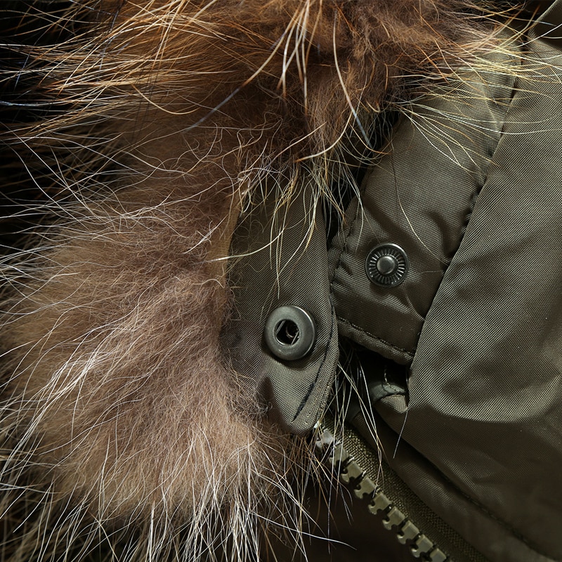 -20 graders vinterjakke herre hvite andedun parkas menn tykk varm snø parka jakke overtrekk vindjakke hette varme parkas