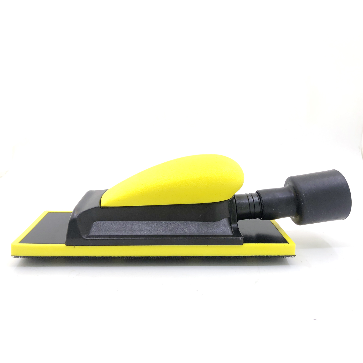 Jitterbug 70x198mm Vacuum Hand Sanding Block Dust-free Multi Hole Hook and Loop Backing Pad Sheet Metal Polishing