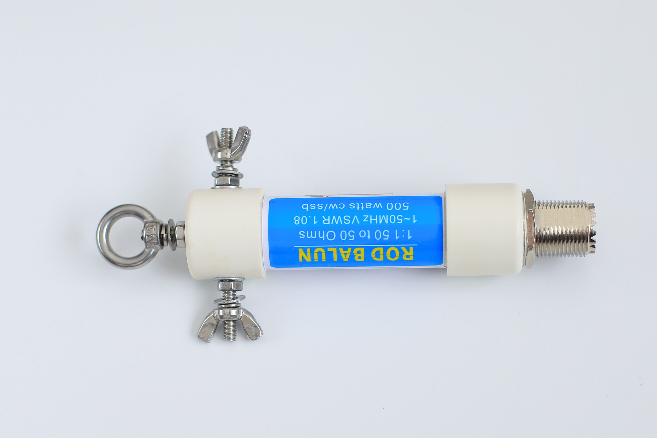 Mini 1:1 Waterdichte Hf Balun Voor 160M-6M Bands (1.8-50Mhz) 500W Waterdichte SO239 Cw/Ssb