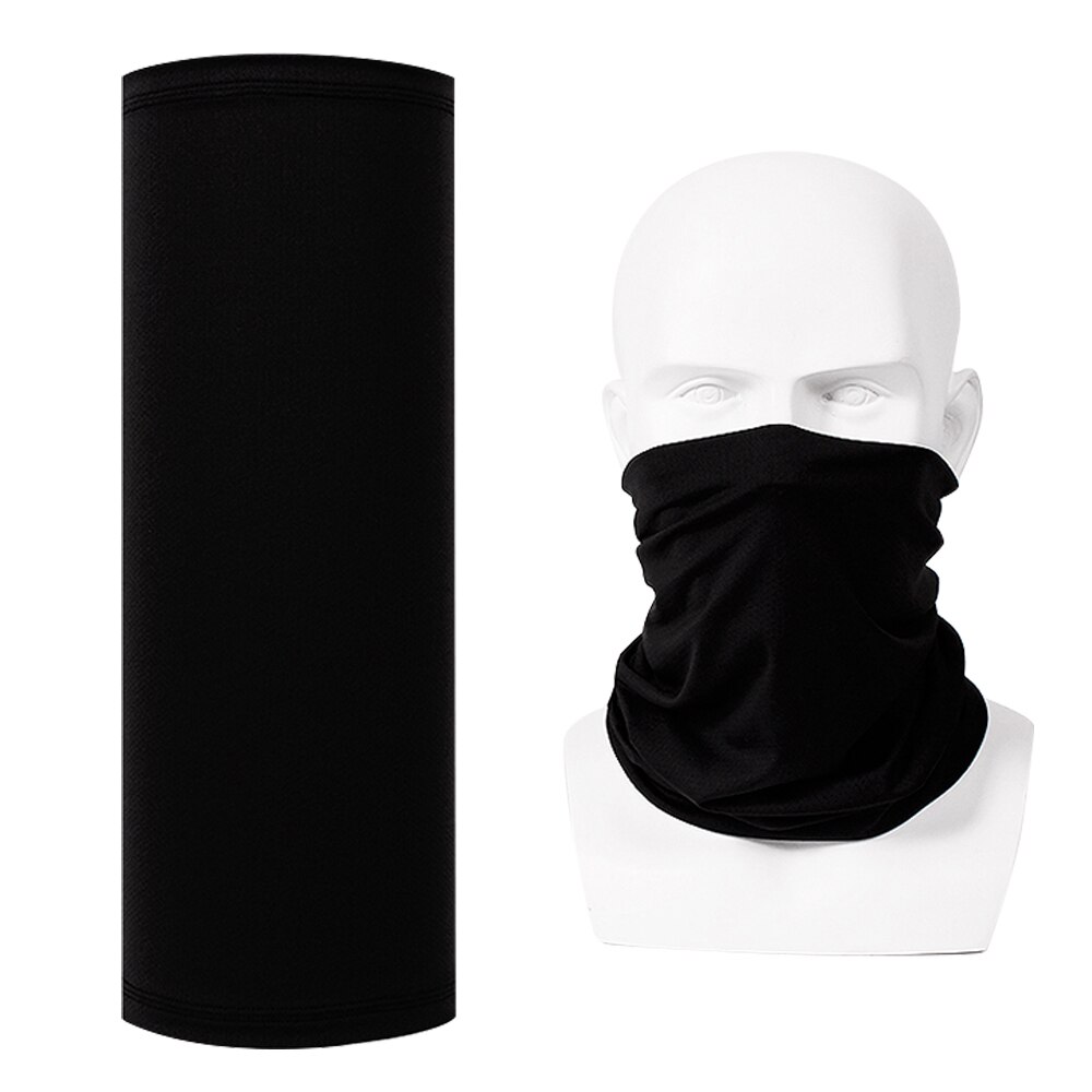 Sommer bandana halv ansigtsmaske skjold blød solcreme hurtigtørrende komfortabel tube ski tørklæde pandebånd hat halsbetræk gamacher mænd kvinder: 03