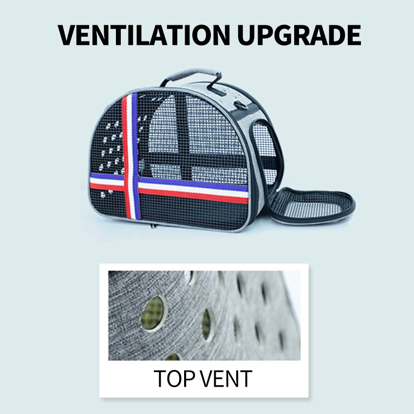 Pet SingleShoulder Bag，Porous Portable Pet Travel... Grandado