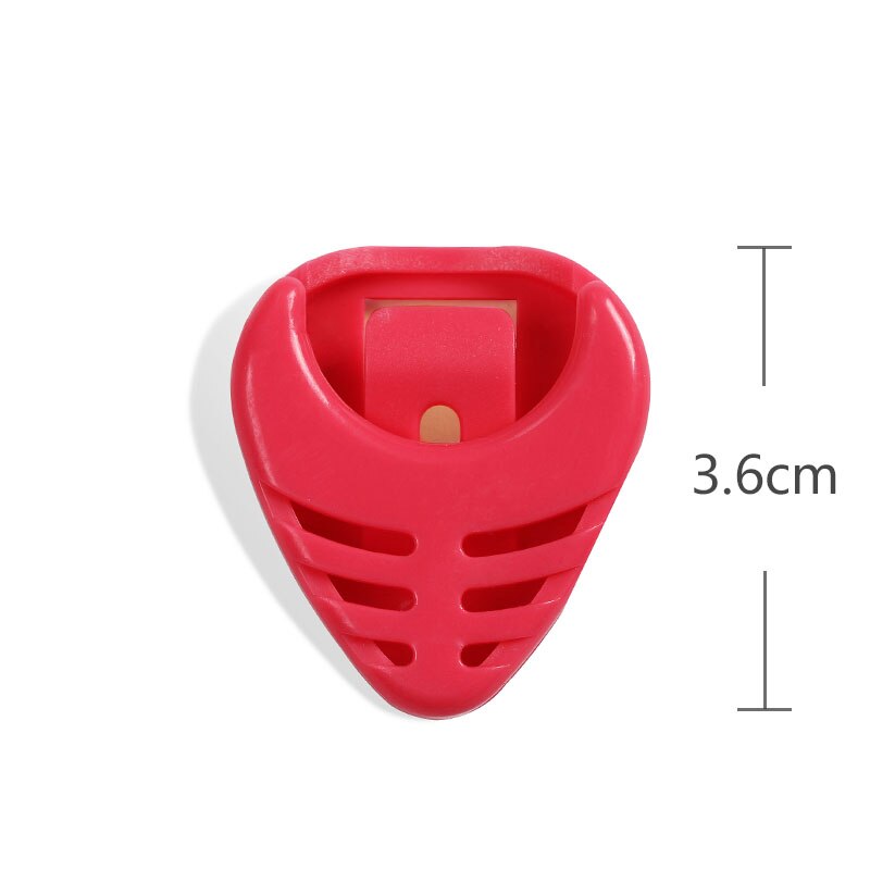small beautiful box guitar pick 7 color 3.6cm plastic material Guitar Accessories guitar picks box boxes: G8