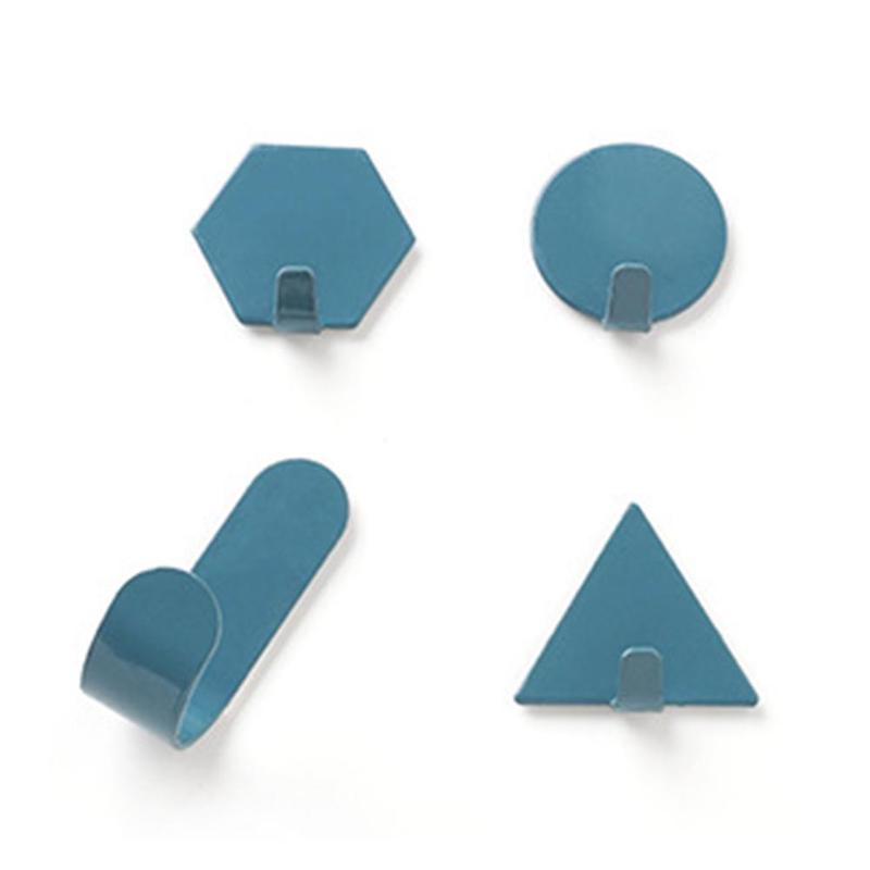 4 stuks/set hangers deur achter kapstok scandinavische stijl sleutelhanger slaapkamer wandhaak hangers voor kleding