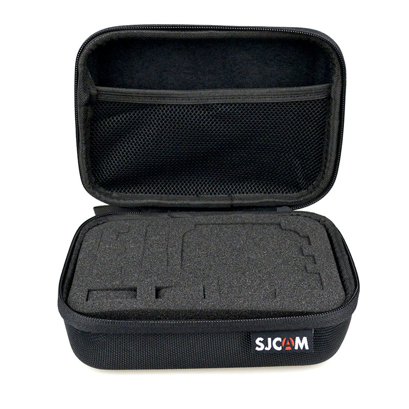 Originele 2 STUKS Batterij 900mAh Oplaadbare Li-Ion Batterij + Dual Charger + SJCAM Medium Size Opbergdoos Voor SJ4000 SJ5000 Serie