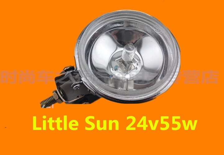 12V24V car super bright spotlight off-road car large truck xenon vacuum lamp xenon spotlight retrofit high accessories: 24v55w