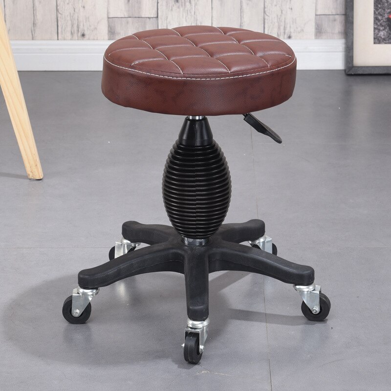 Goedkope Vintage Kapper Kruk Beauty Stijlvolle Stijl Draaibare Werk Kruk Hoogte Verstelbare Kleurendruk Stoel