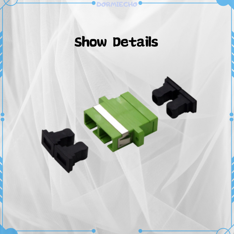 Fiber Optic Adapter SC/APC Optical Fiber Coupler Flange SC-SC Dual Port Duplex Simplex Multi Mode