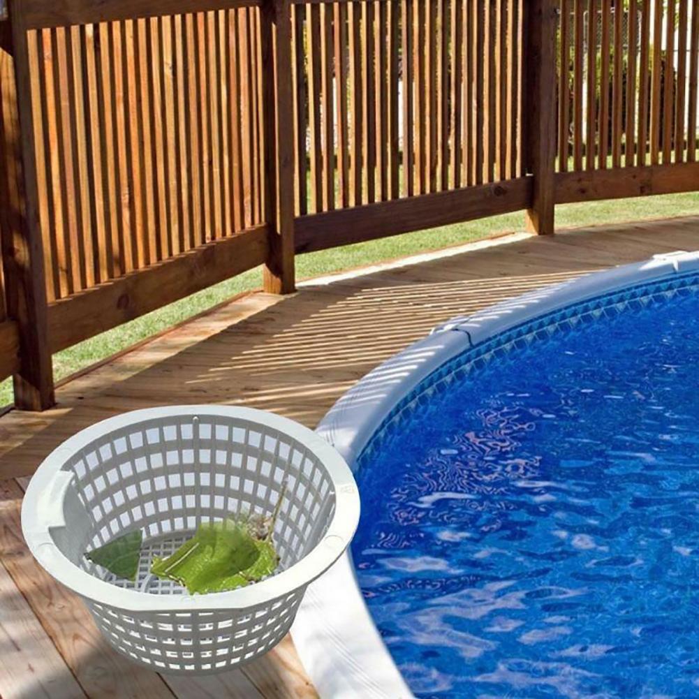 Universal Anti-clog Swimming Pool Pond Accessory Skimmer Strainer Handle Basket Swimming Pool Pond Accessory Skimmer Strainer