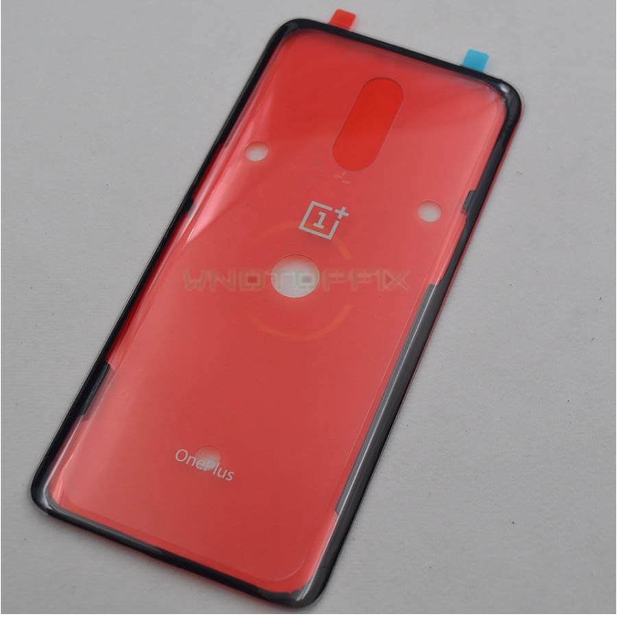 Per OnePlus 7T Pro Batteria Della Copertura posteriore di vetro del Portello Posteriore di Vetro Oneplus 7T 7 Coperchio Della Batteria oneplus 7 pro bacck Contenitore di vetro Caso
