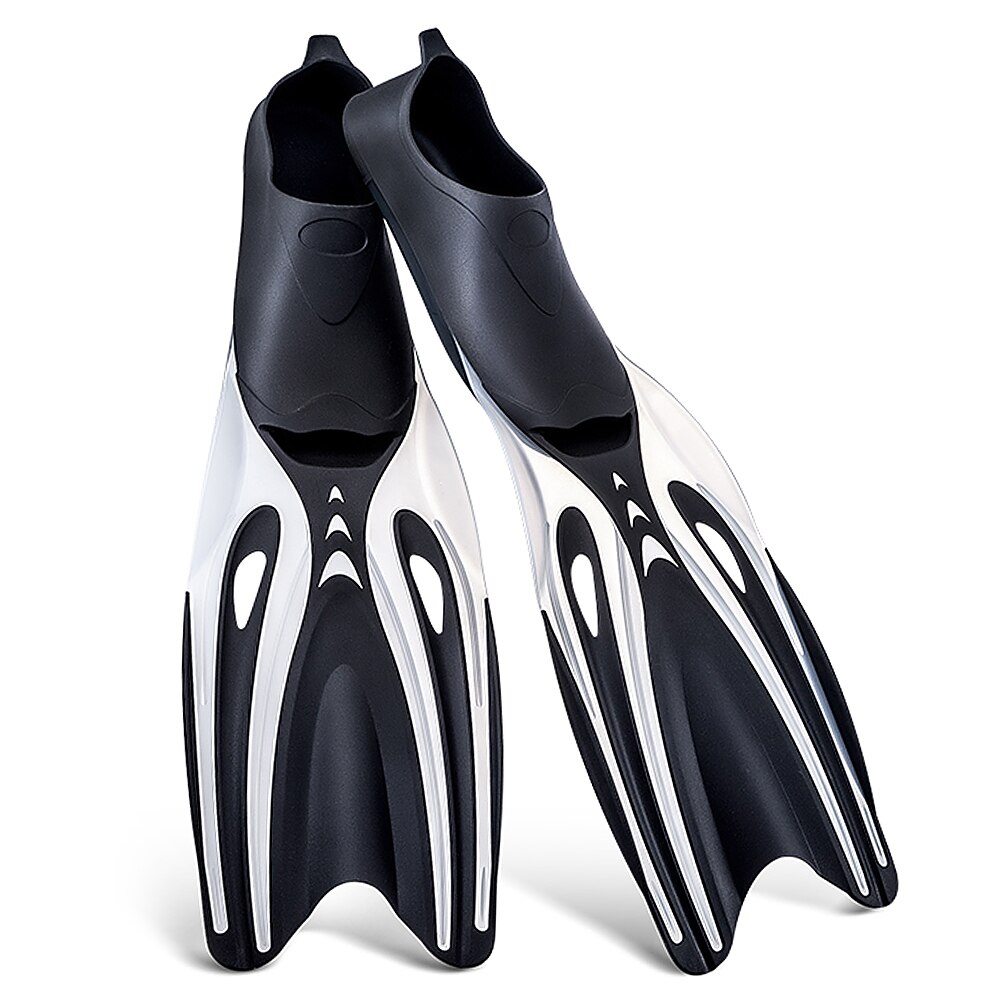 Volwassen Lange Snorkelen Vinnen Volledige Voet Pocket Flippers Licht Zwemmen Vinnen Comfortabele Duiken Flippers Snorkeluitrusting
