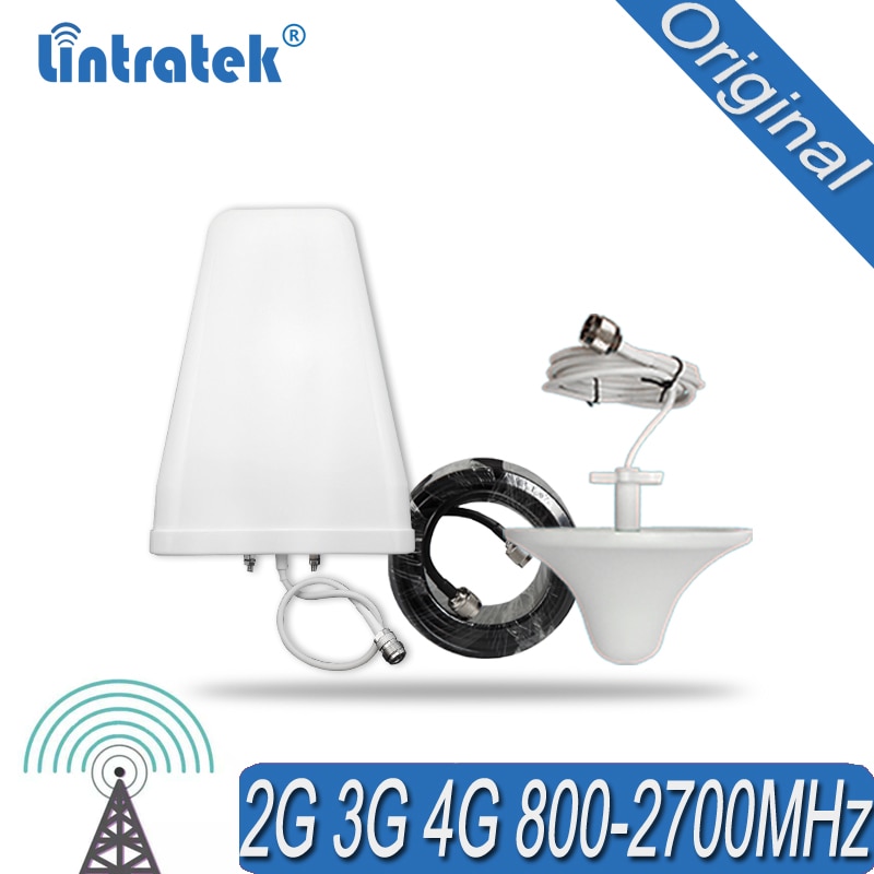 800-2700mhz Antenna Set for Signal Repeater Repeater GSM WCDMA DCS UMTS Amplifier 4G LTE 3dBi Omni Ceiling Antenna #35