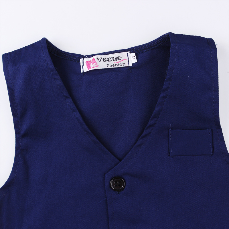 Primavera Toddler Boy abiti formali elegante uniforme scolastica per bambini Gentleman bambini costumi da festa abito Baby Boy abiti da sposa