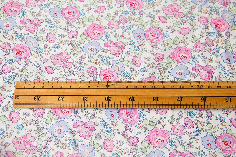Halv meter liberty tyger tana gräsmatta bomull felicite kläder tyger