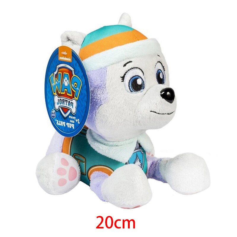 Paw Patrol Ryder Everest Cartoon Animal Filled Plush Toy Model Patrol Toy Children Birthday Christmas: 6