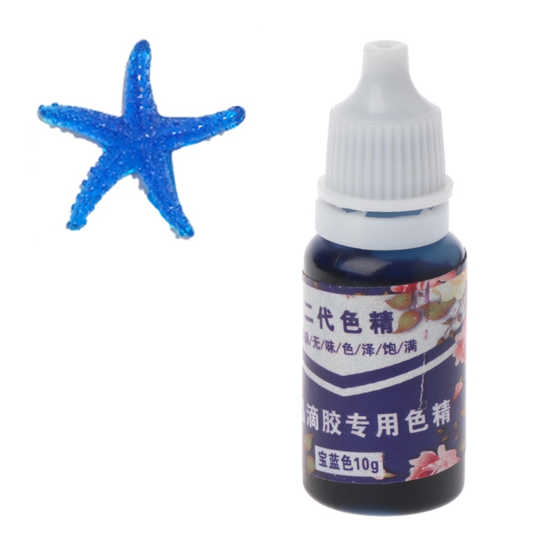 Pigmento de resina epoxi UV, resina de 10ML, colorante para teñido, pigmento de resina artesanías hechas a mano, juegos de arte DIY en 15 colores: 11