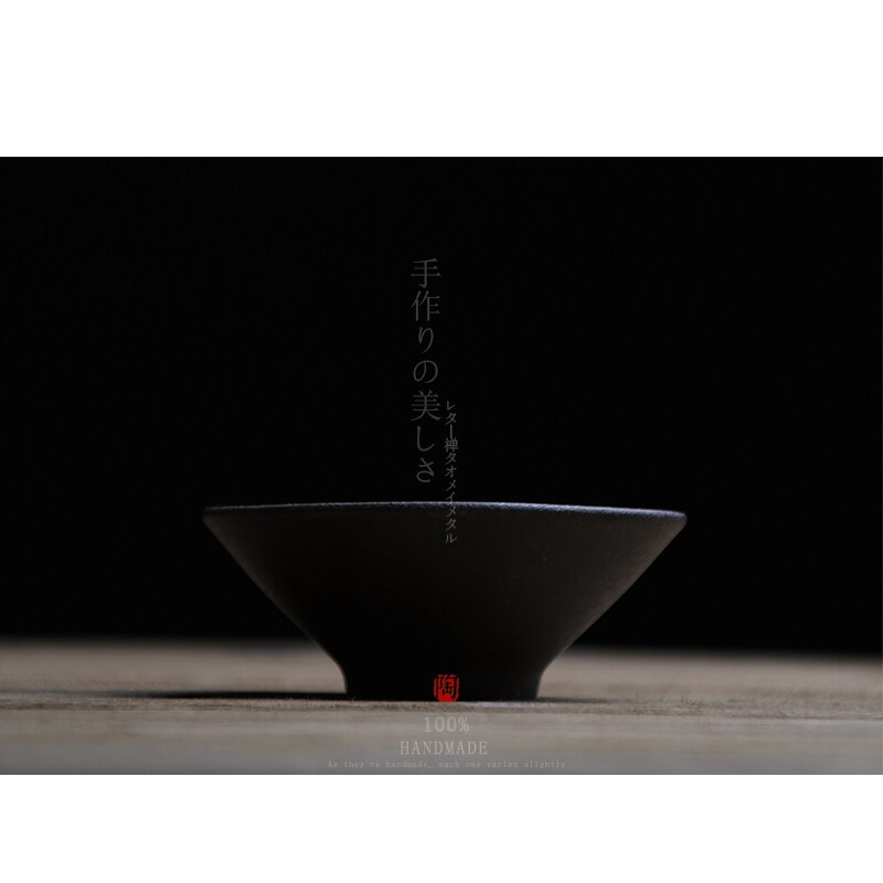 Tangpin Zwart Servies Japanse Keramische Kopje Thee Voor Puer Theekopjes Porselein Chinese Kung Fu Cup Drinkware