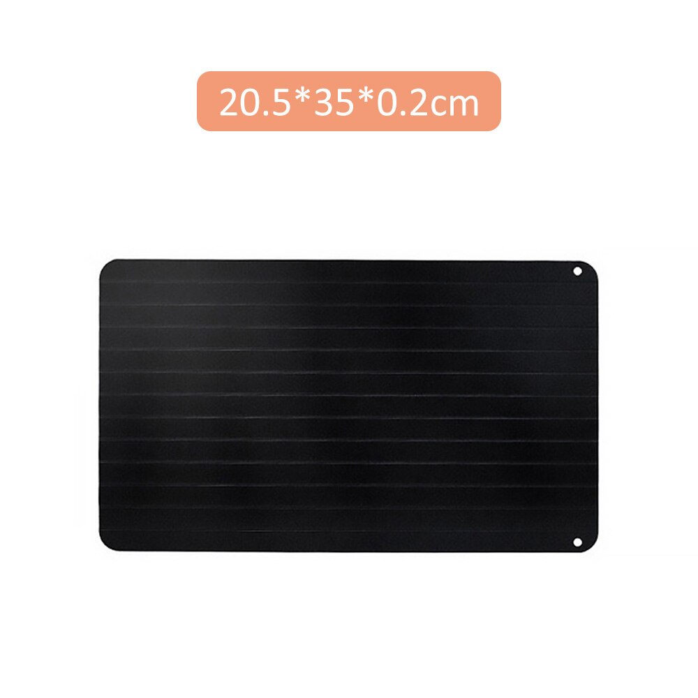 Fast Defrost Tray Fast Thaw Frozen Food Meat Fruit Quick Defrosting Plate Board Quick Defrosting Plate Board Tray Kitchen Tool: 03
