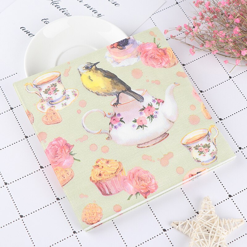 20 Napkins Peonies On Grey Flowers Pink White Table Decoration Decoupage Decoupage Decoupage 33 X 33 Cm