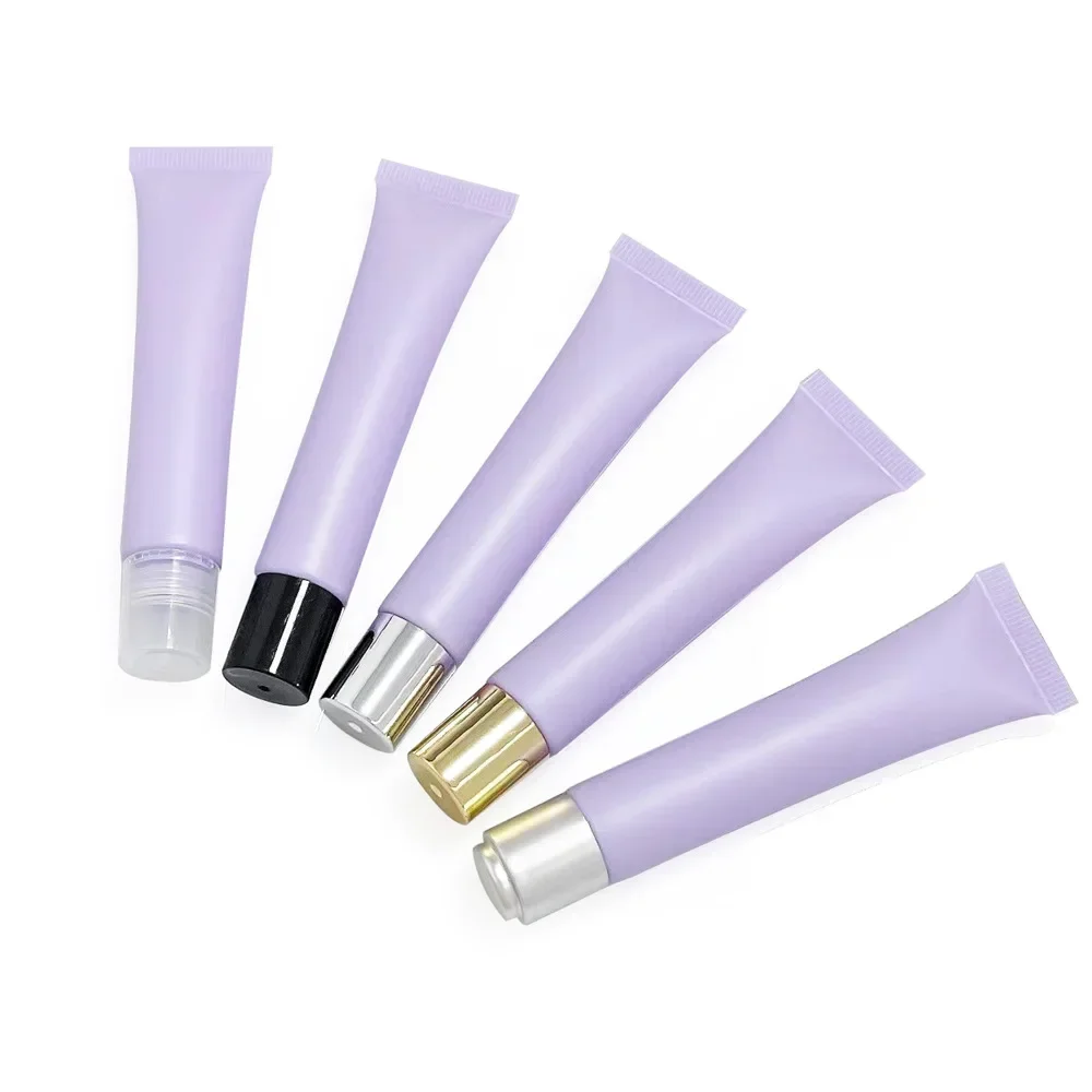 Tubos blandos cosméticos mate Jayaстика manguera crema para ojos aceite esencial crema para acné crema para pecas botellas recargables elementos esenciales de viaje