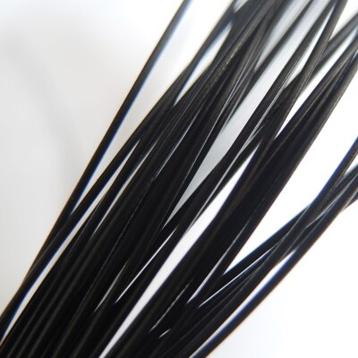 Alpha 10 stk badminton streng multifilament holdbarhed udendørs badminton amatør streng bs -3: Sort