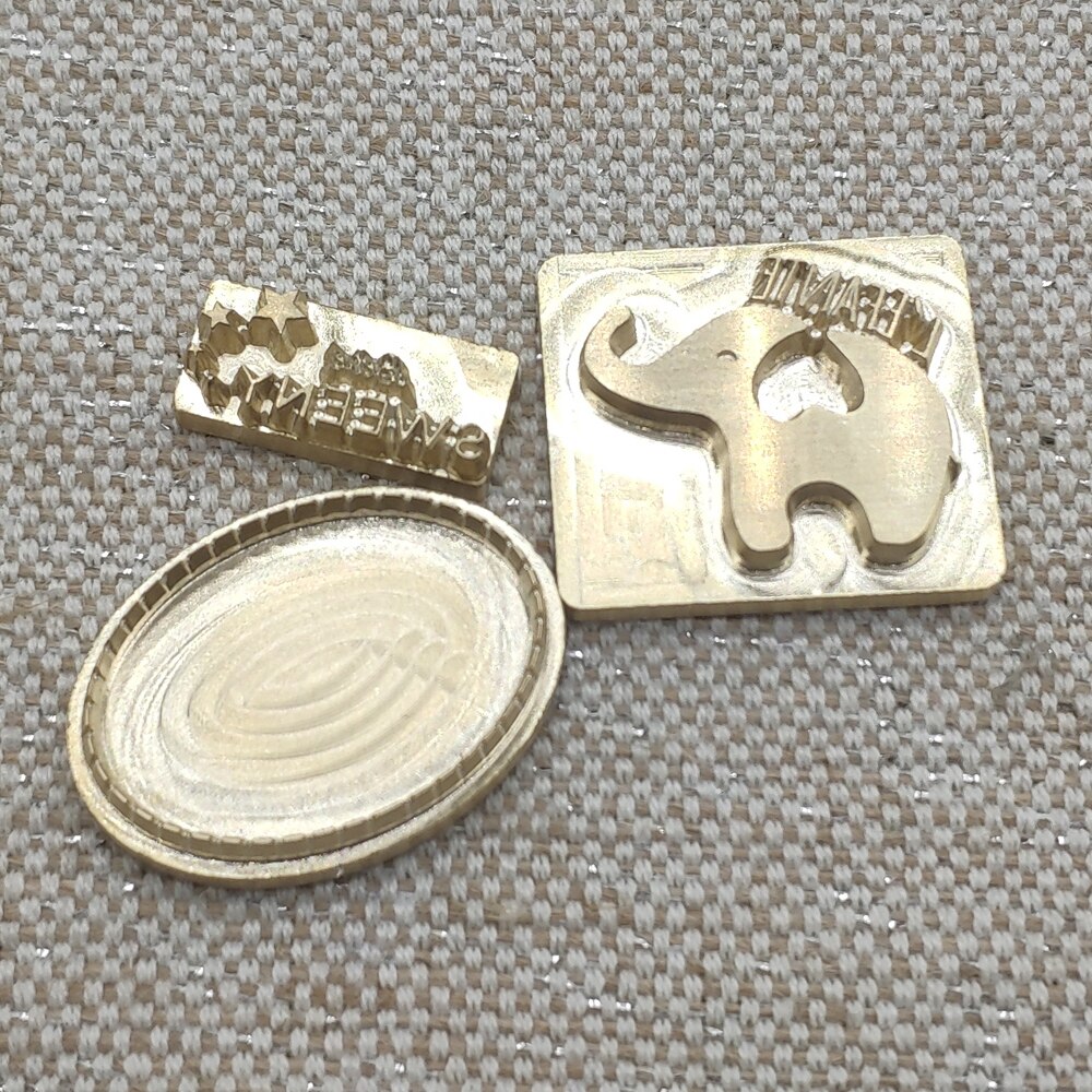 Custom Embossing Leather stamping foil Copper Mold for leather stamps letters Set of Steel Impact Stamps