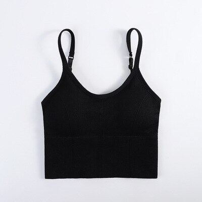 ladies camisole without steel ring beautiful back wrapped chest long bra base sports tube top: QW-1