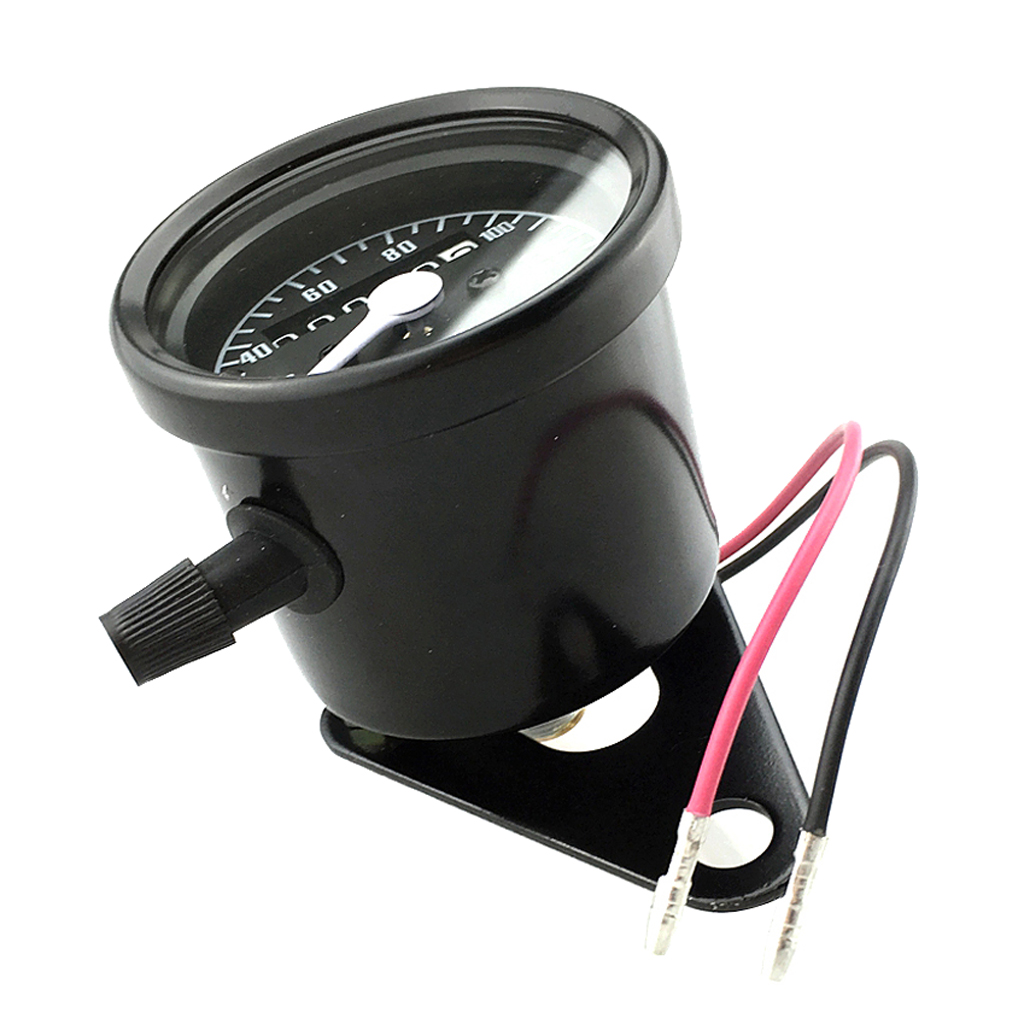 Mini Motorcycle Motor Bike LCD Digital Dual Speedometer Mechanical Odometer