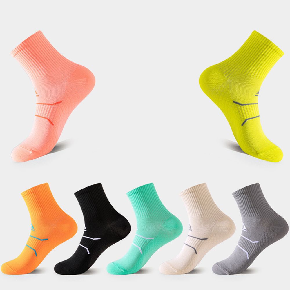 1Pair Middle Tube Socks Cycling Socks Sport Socks Bike Socks Boat Sock Athletic Cycling Socks Travel Socks Sports Supplies
