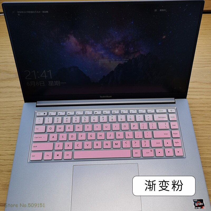 Funda protectora de silicona para Xiaomi Mi Notebook Pro 15, cubierta protectora para teclado de ordenador portátil RedmiBook Pro 15