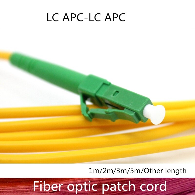 LC/APC-LC/APC Fiber Optic Patch Cord Cable LC-LC 1/3/5/10/20/30M Jumper Single Mode Simplex 2.0mm Fiber Optical Parch Cord