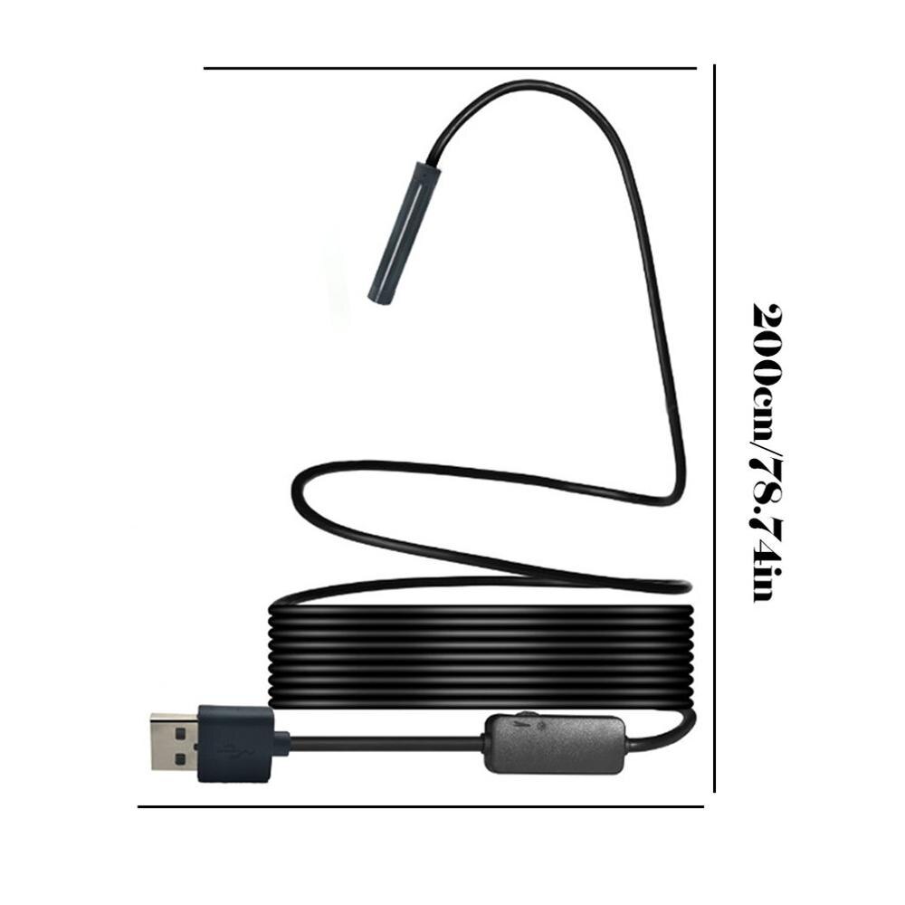 1200P HD Phone Ultra Clear Wireless Phone Endoscope Waterproof Mini Camera Mini Mobile Phone Endoscope