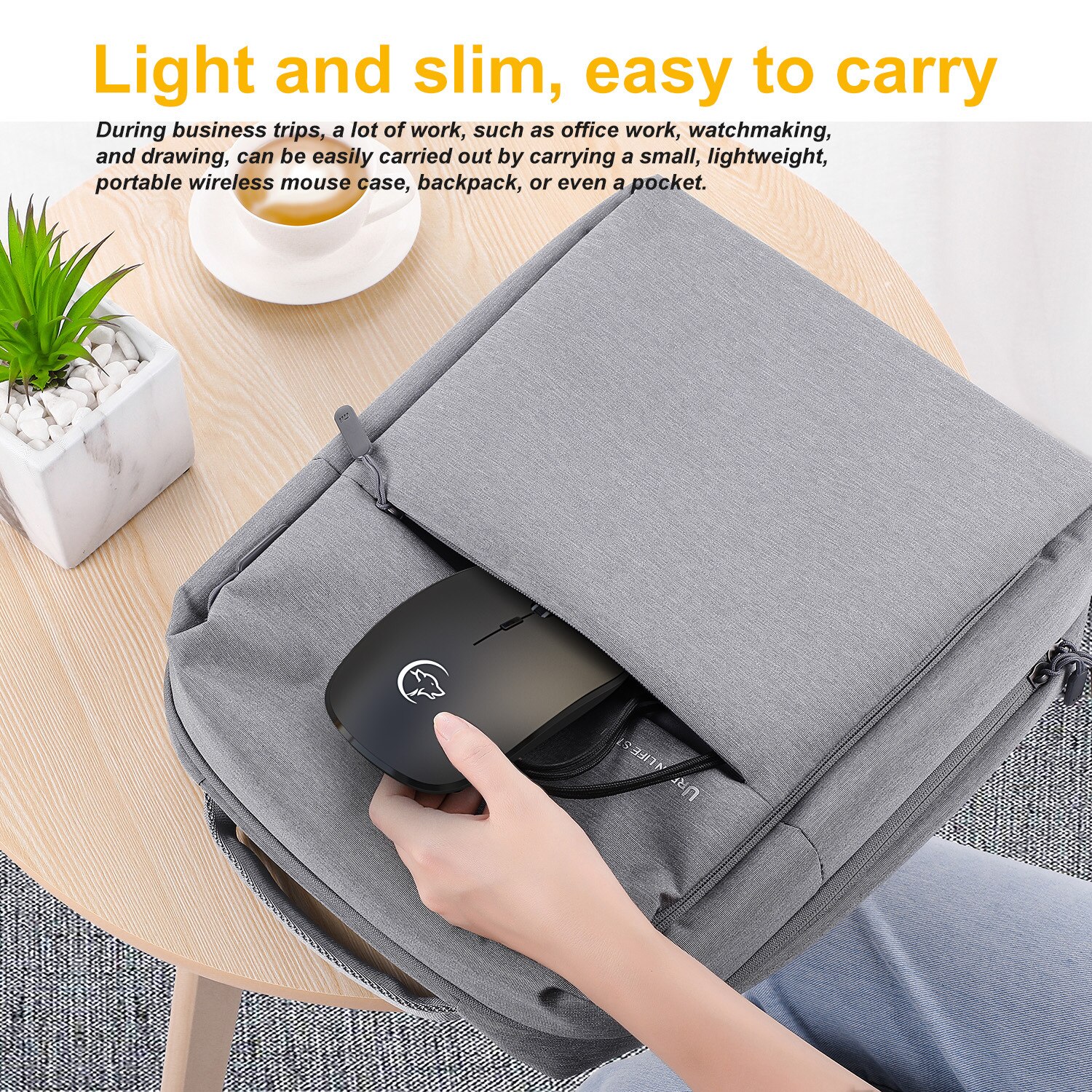 2.4GHz Wireless Mouse With USB Receiver 800 1200 1600DPI Opto-electronic Cordless Computer Mouse for Laptop PC