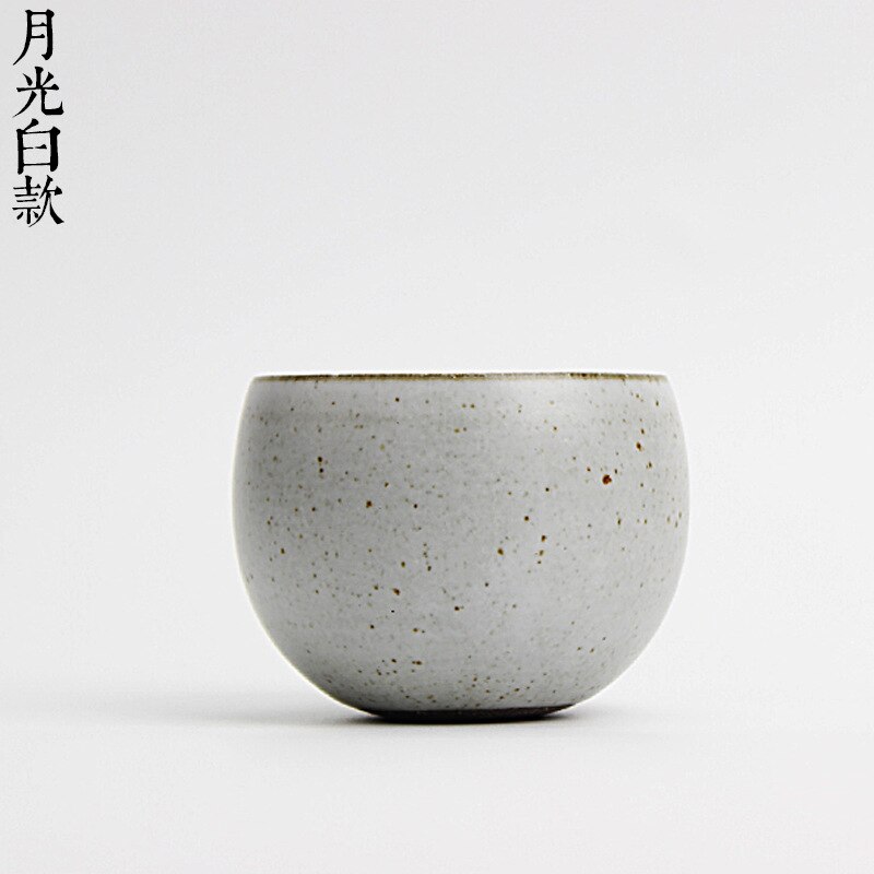 Japanse Stijl Drinkware Oude Oven Grof Aardewerk Thee Cup Keramische Cup Kung Fu Thee Pu'er Theekopje 90 ml Aardewerk Thee ceremonie: G