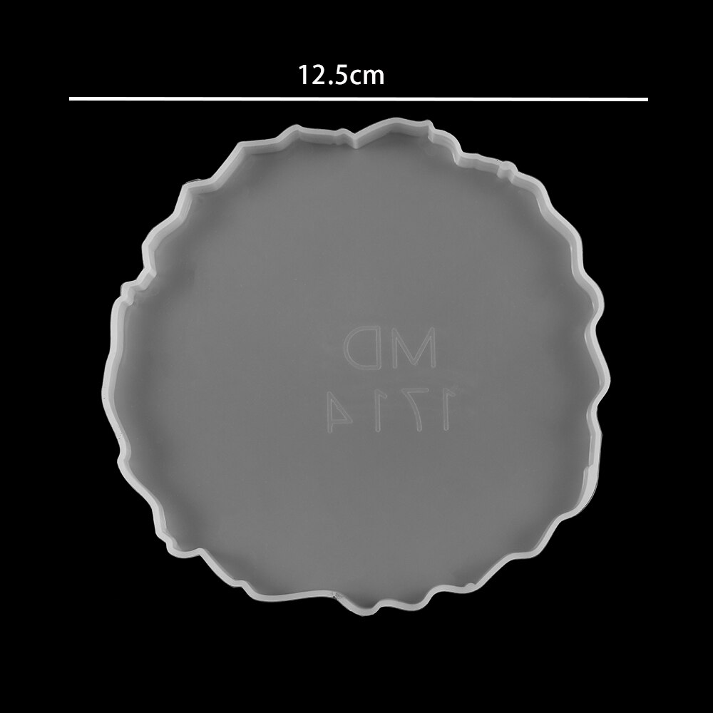 Wavy Lace Tea Coaster Silicone Molds Wine Glass Coaster Epoxy Resin Mold For DIY Family Party Table Decoration Jewelry Making: 3