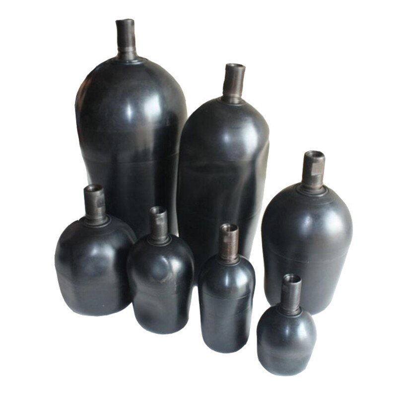 Nitrogen NBR bladder for accumulator inflatable pipe bladder NXQ-2.5/31.5-L 2.5liter 31.5mpa hydraulic accumulator