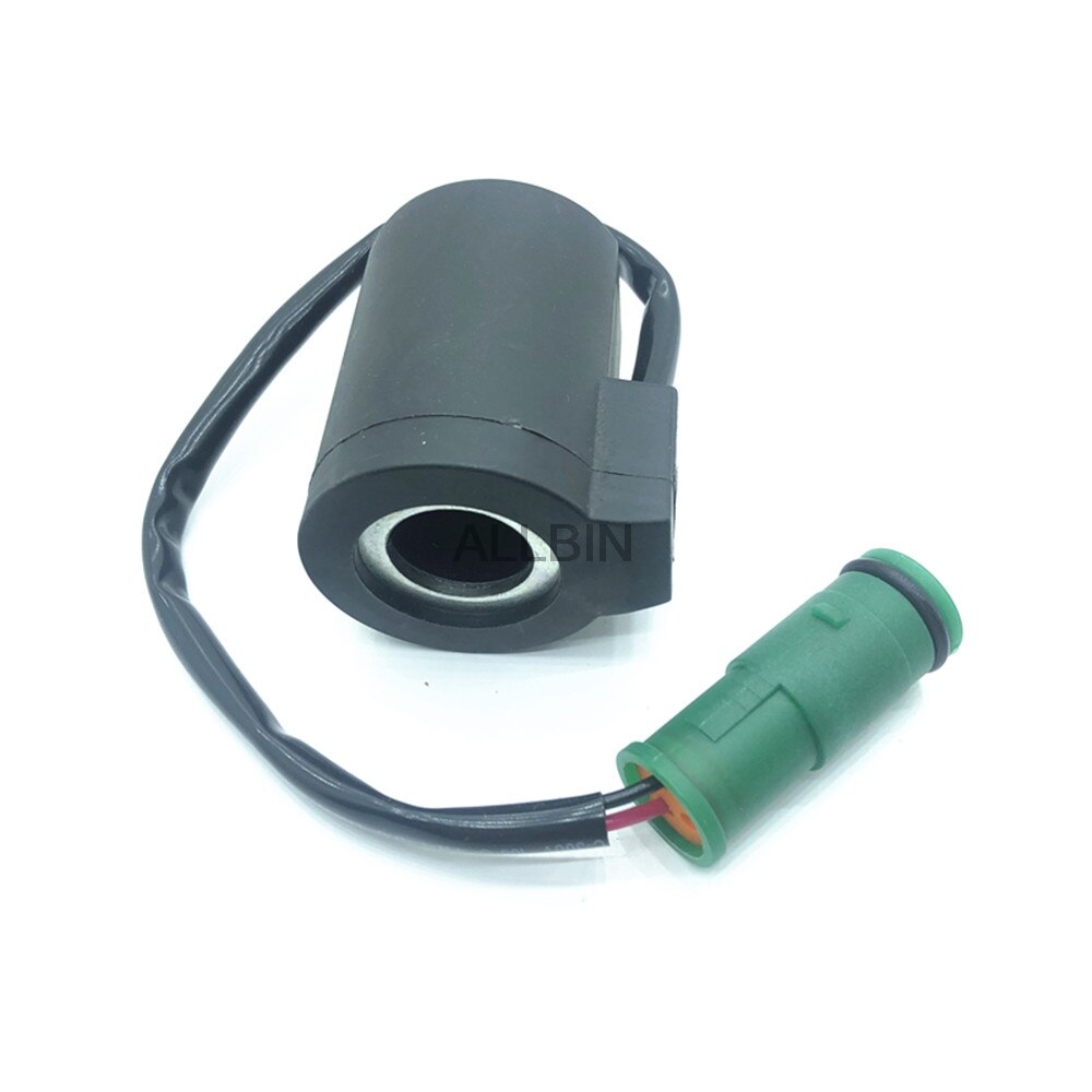 Válvula solenoide para coche VOLVO, accesorio de bloqueo de seguridad giratorio para excavadora, para modelo EC60 140, 210, 240, 290, 360 B: Old style 12V