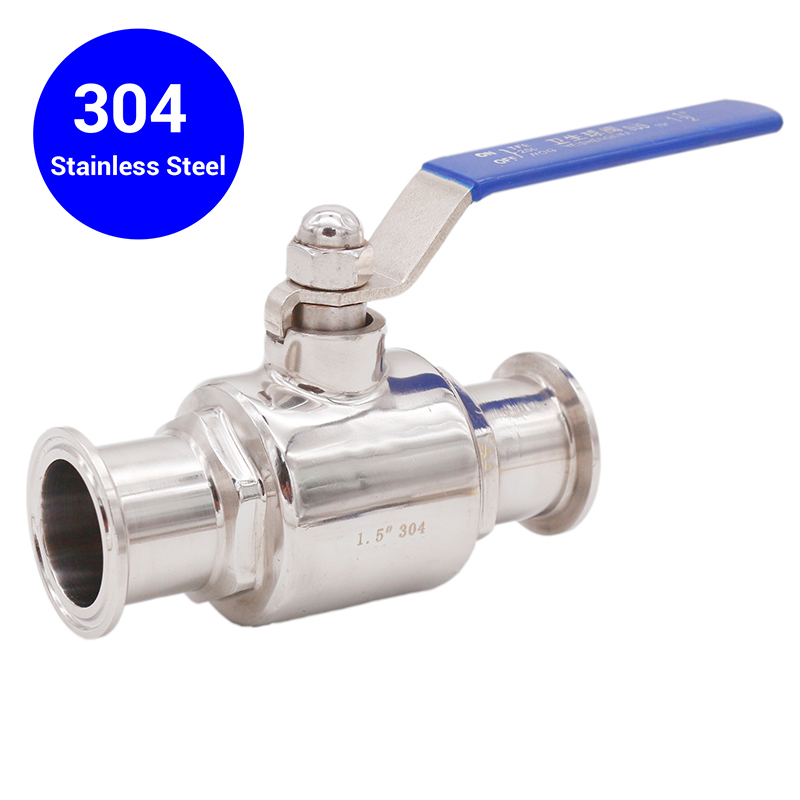 Beduan 1.5" Tri Clamp Ball Valve - Stainless Steel Sanitary