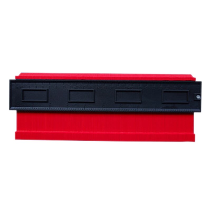 Profile Gauge Shape Template Plastic Contour Copy Duplicator Edge Shaping Ruler: 10R-B