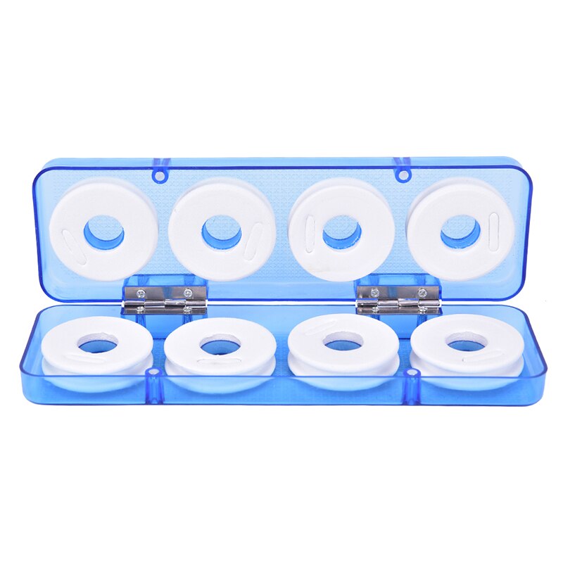 , 8/16 uds, placa de bobinado de espuma, sedal de alambre, carretes de bobina, aparejos, caja de: blue 8pcs