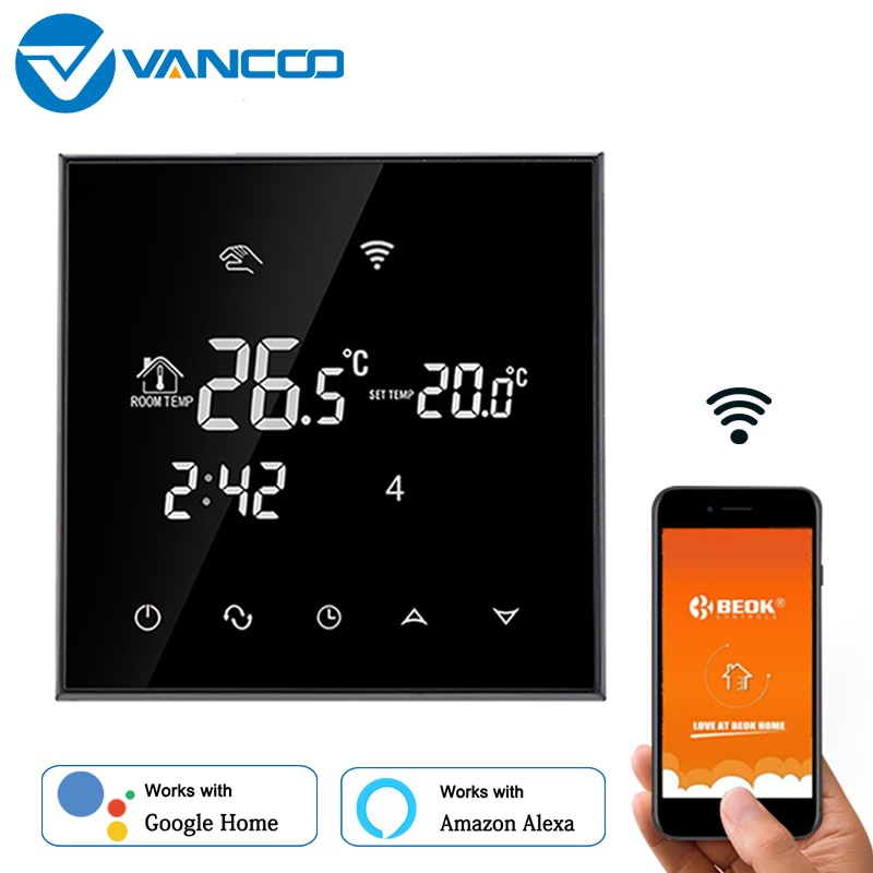 Wifi smart termostat 220v elvärme termoregulator digital termostat calefaccion temperaturregulator