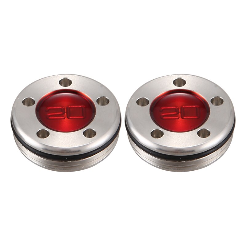 2Pcs Golf Putter Weights Red Putter Weight for Clubs Head: 20g