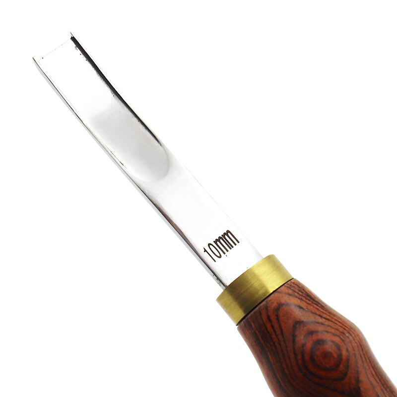 DIY Leather craft Edge French Style Edge Beveler Leather Skiving Thinning Trimming Tool Thinning knife 6mm-10mm