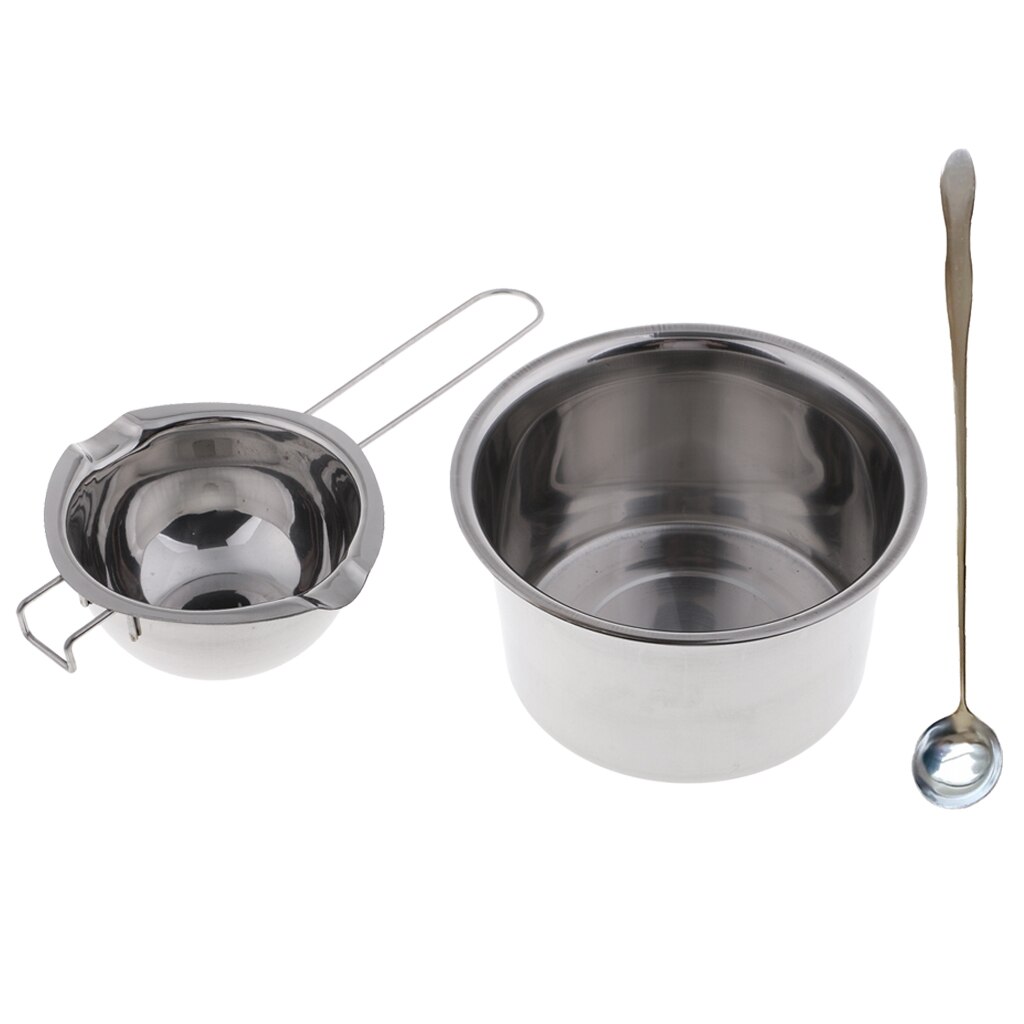Stainless Steel Double Boiler Candle Wax Melting Pots for DIY Epoxy Resin Soap
